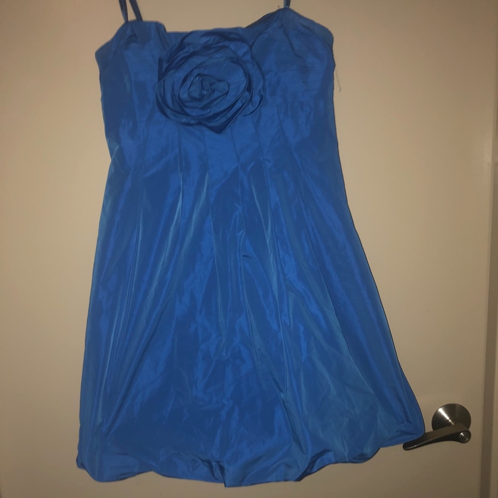 Strapless bubble dress